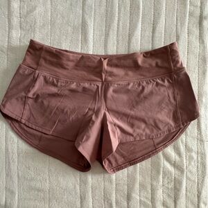 Lululemon Athletica Pink Athletic Shorts